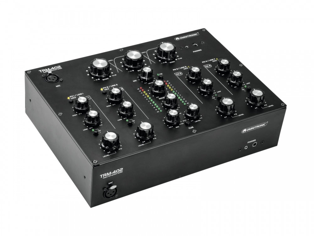 OMNITRONIC TRM-402 4-Kanal Rotary-Mixer