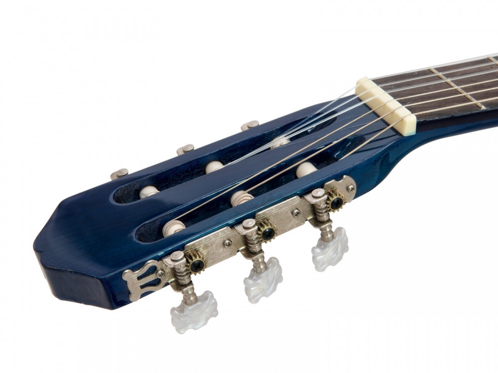 DIMAVERY AC-303 Klassikgitarre,blueburst