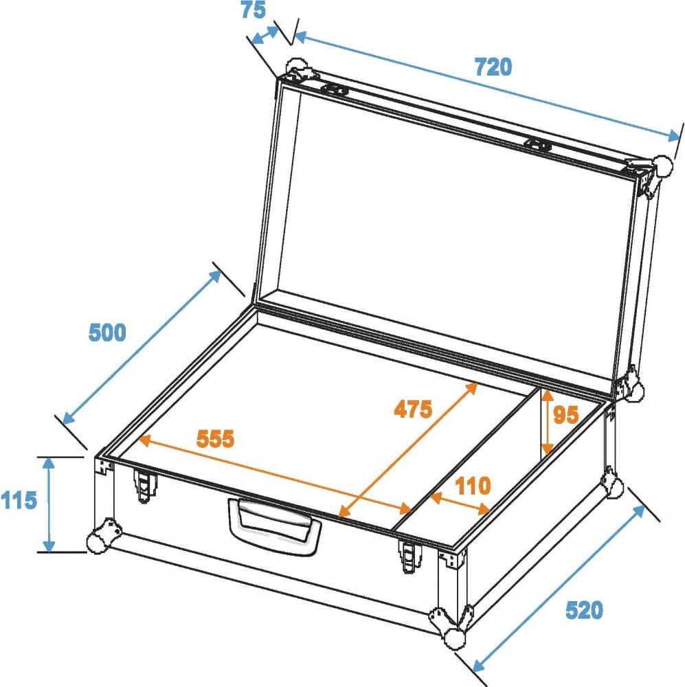 ROADINGER Universal-Koffer-Case K-2