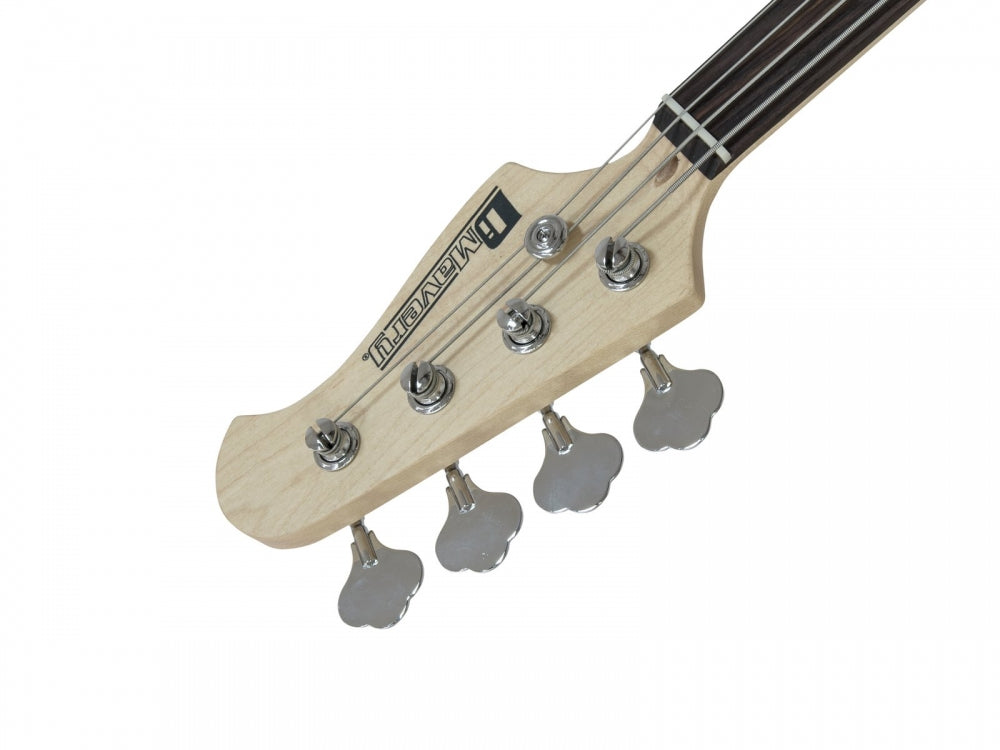 DIMAVERY MM-501 E-Bass,fretless,tobacco