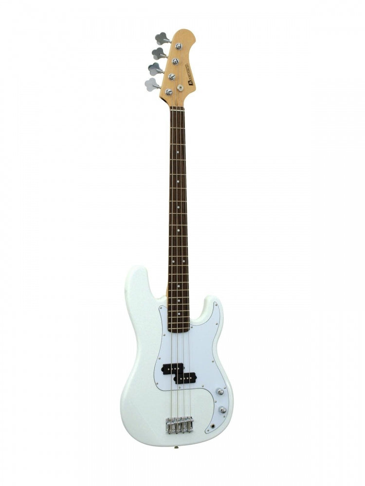 DIMAVERY PB-320 E-Bass,weiß