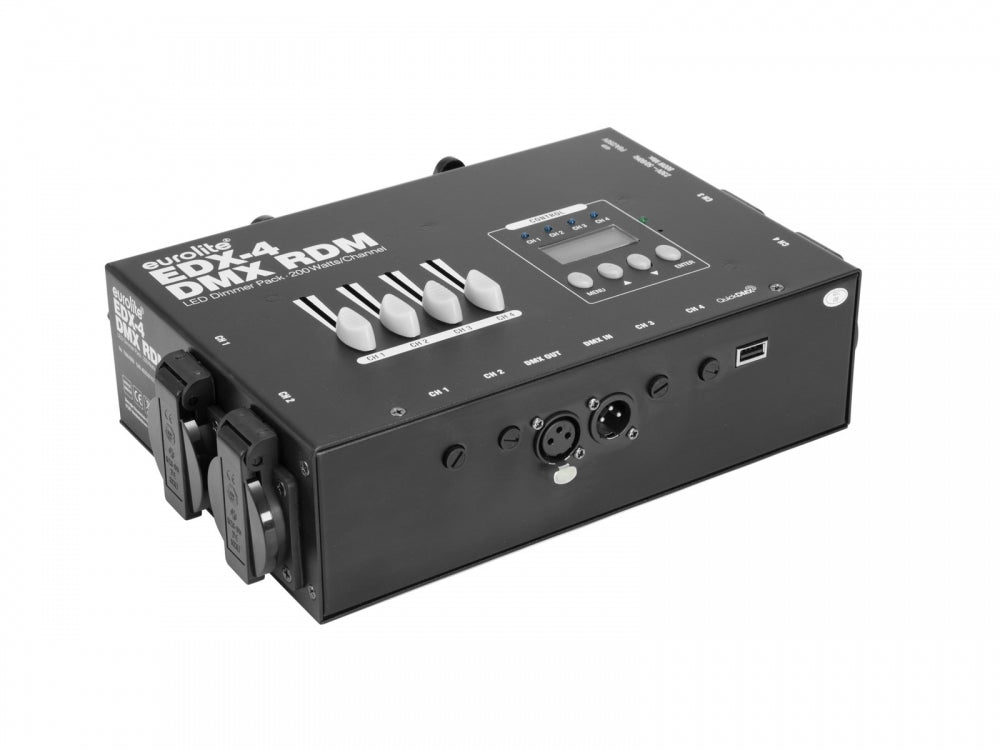 EUROLITE EDX-4 DMX RDM LED-Dimmerpack