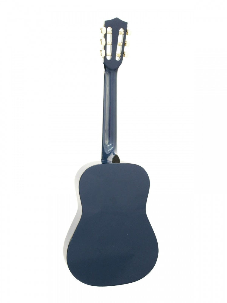 DIMAVERY AC-303 Klassikgitarre 1/2,blau