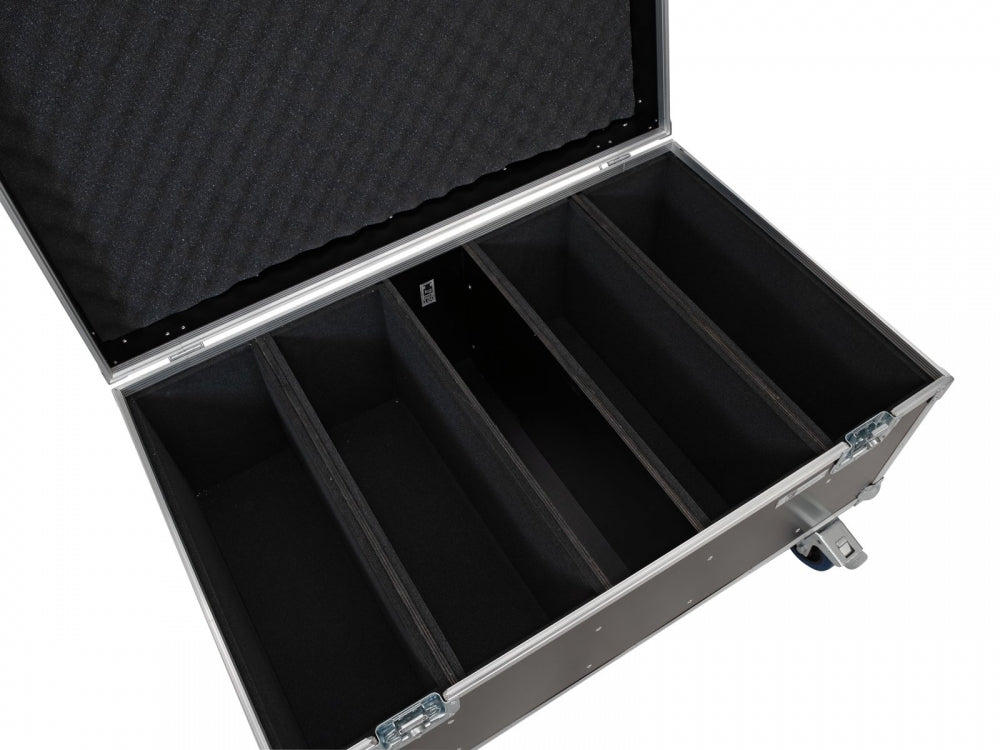 ROADINGER Flightcase 4x Multiflood Pro IP RGBW MK2