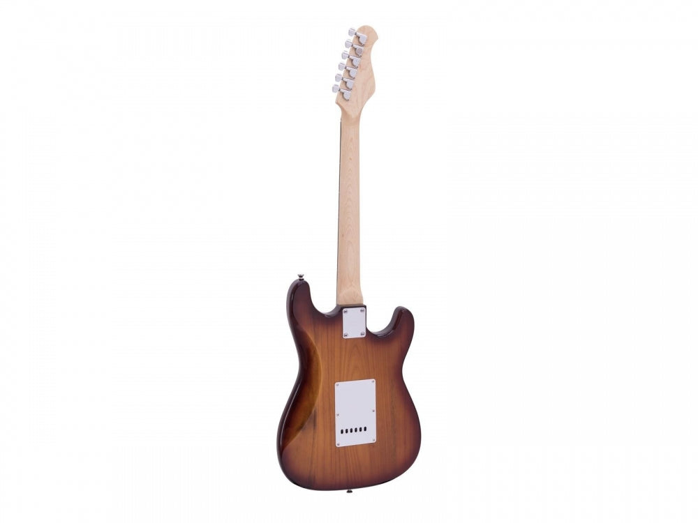 DIMAVERY ST-203 E-Gitarre LH,sunburst