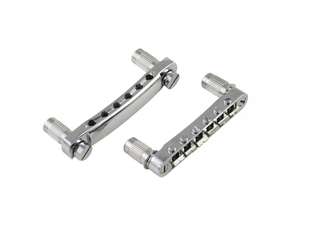 DIMAVERY Brücke u. Stopbar Tailpiece für LP-Modell