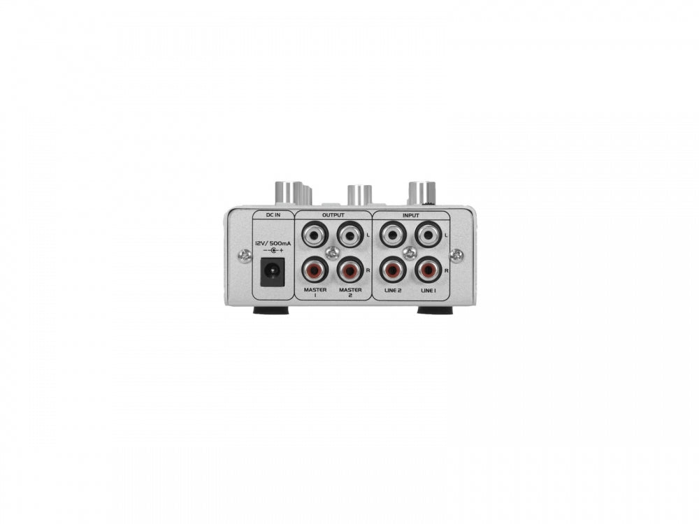 OMNITRONIC GNOME-202P Mini-Mixer silber