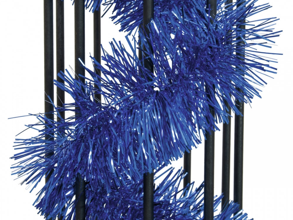 EUROPALMS Metallic-Girlande,blau,12,5x270cm