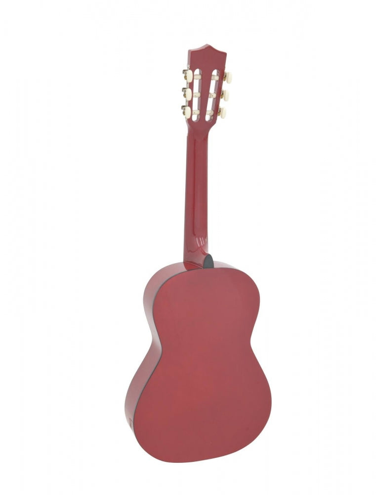 DIMAVERY AC-303 Klassikgitarre 1/2,rot