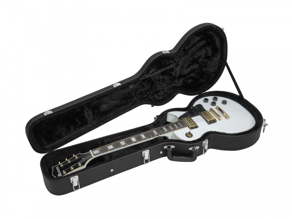 DIMAVERY Form-Case E-Gitarre LP,schwarz