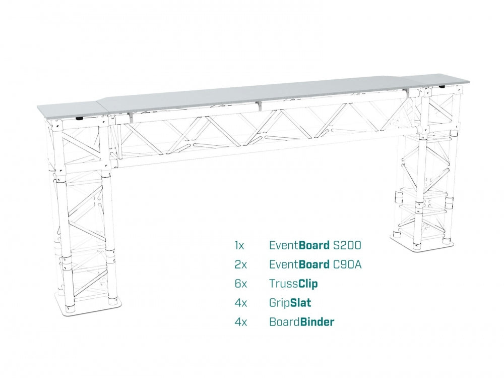 OnTruss EventBoard S200 PREMIUM grau