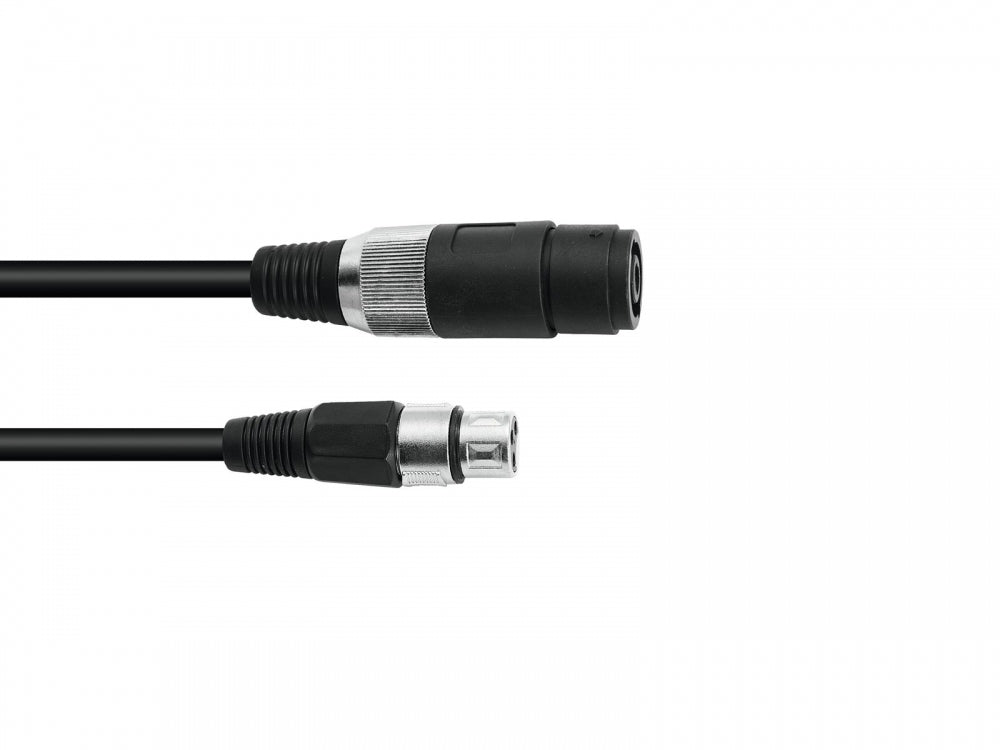 OMNITRONIC Adapterkabel Speaker(F)/XLR(F) 1m sw