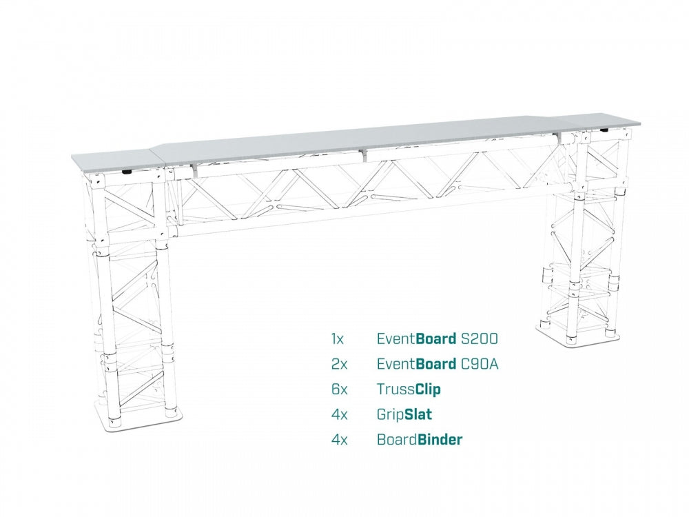 OnTruss EventBoard S100 PREMIUM grau