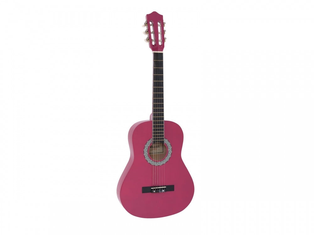 DIMAVERY AC-303 Klassikgitarre 3/4,pink