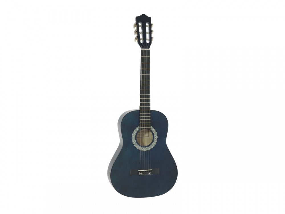 DIMAVERY AC-303 Klassikgitarre 3/4,blau