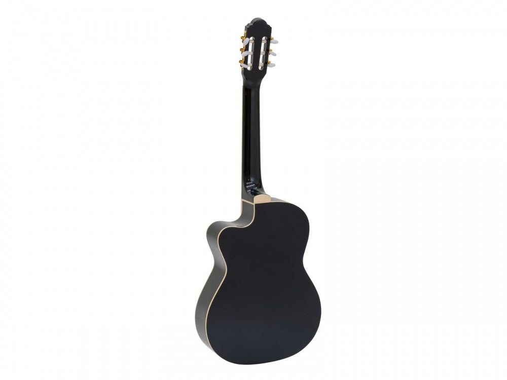 DIMAVERY CN-600E Klassikgitarre,schwarz