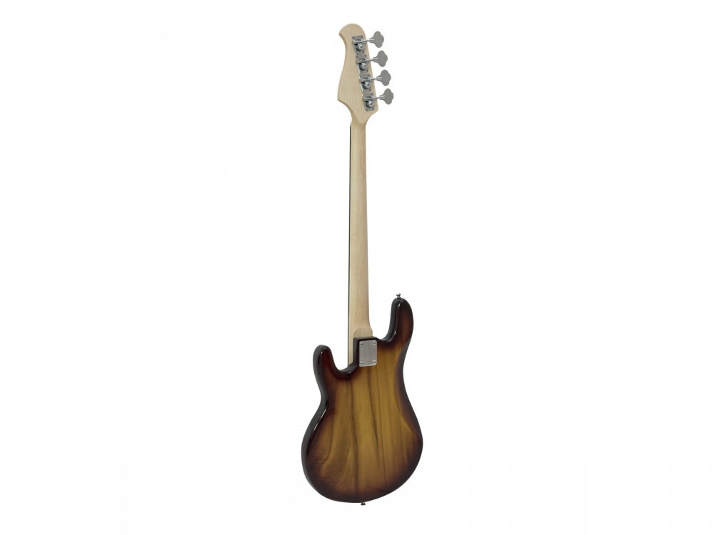 DIMAVERY MM-501 E-Bass,fretless,tobacco