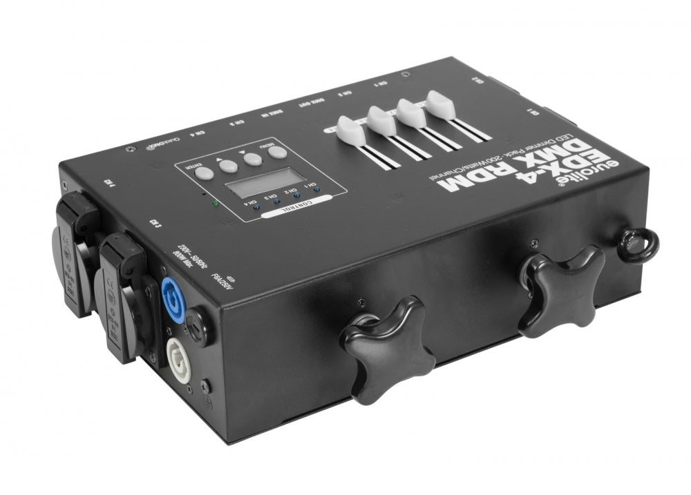 EUROLITE EDX-4 DMX RDM LED-Dimmerpack