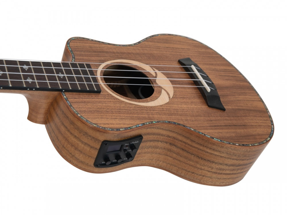 DIMAVERY UK-200 Tenor-Ukulele,Koa