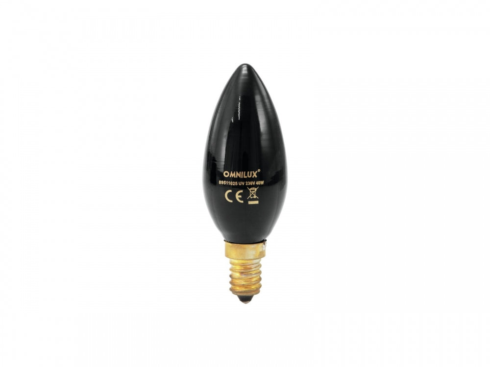 OMNILUX C35 230V/40W E-14 UV Kerzenlampe