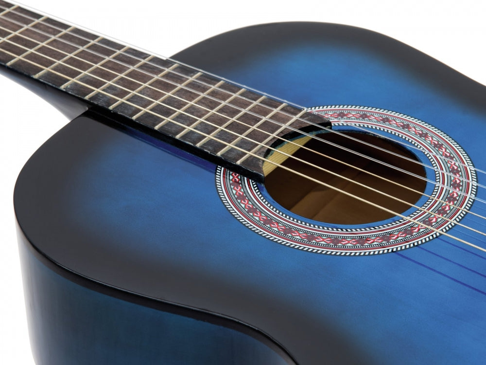 DIMAVERY AC-303 Klassikgitarre,blueburst