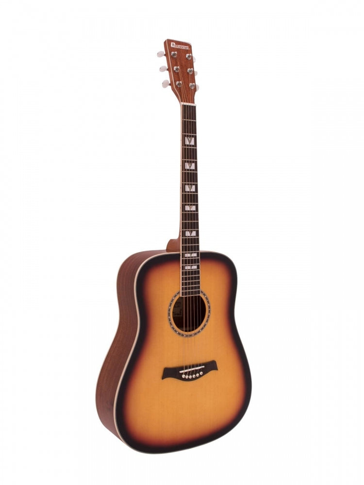 DIMAVERY STW-40 Westerngitarre,sunburst