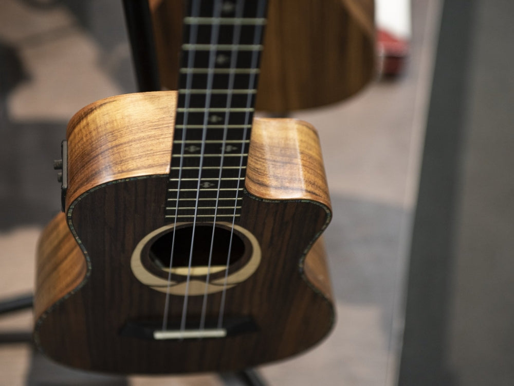 DIMAVERY UK-200 Tenor-Ukulele,Koa