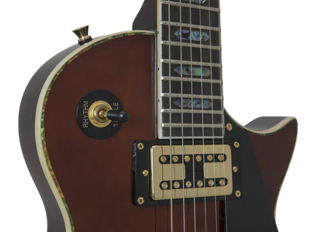 DIMAVERY LP-700 E-Gitarre,honey hi-gloss