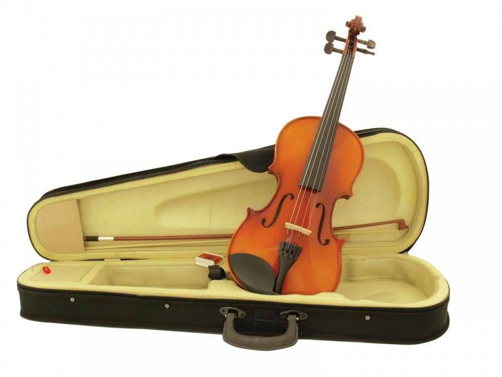 DIMAVERY Violine 4/4 mit Bogen,im Case