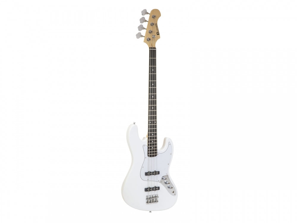 DIMAVERY JB-302 E-Bass,weiß