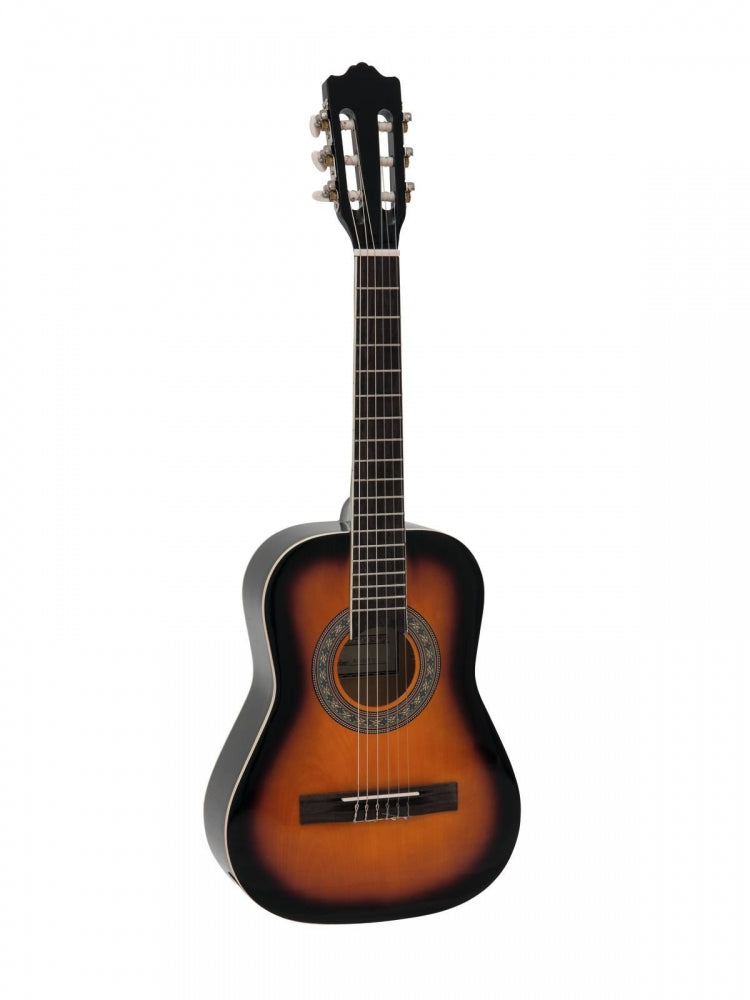 DIMAVERY AC-303 Klassikgitarre 1/2 sunburst