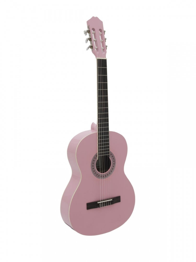 DIMAVERY AC-303 Klassikgitarre,pink