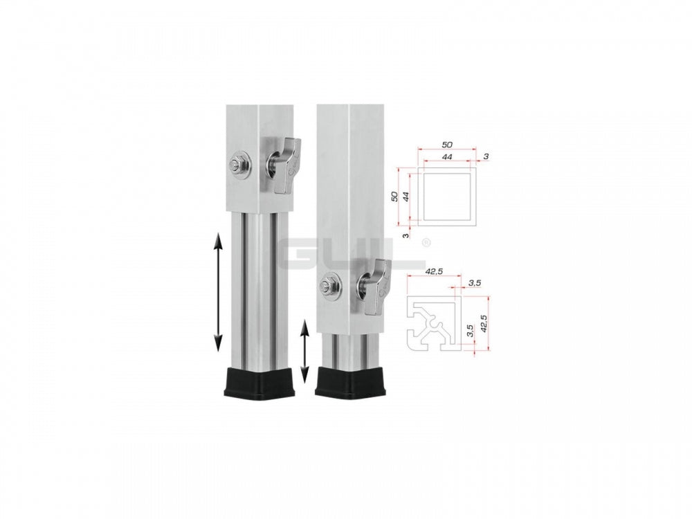 GUIL PTA-440/70-120 Teleskopfuß