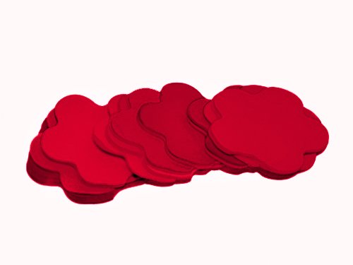 TCM FX Slowfall Konfetti Blumen 55x55mm,rot,1kg