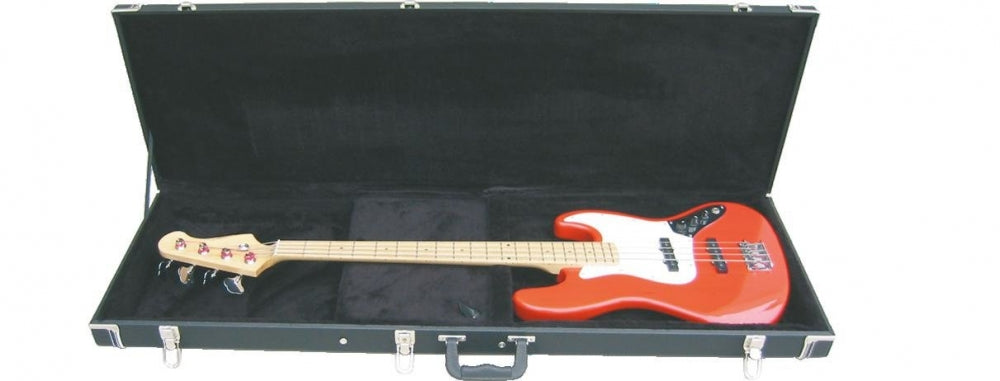 DIMAVERY Holz-Case f. E-Bass,rechteck