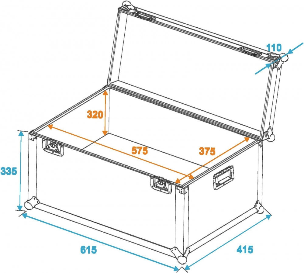 ROADINGER Universal-Transport-Case heavy 60x40cm