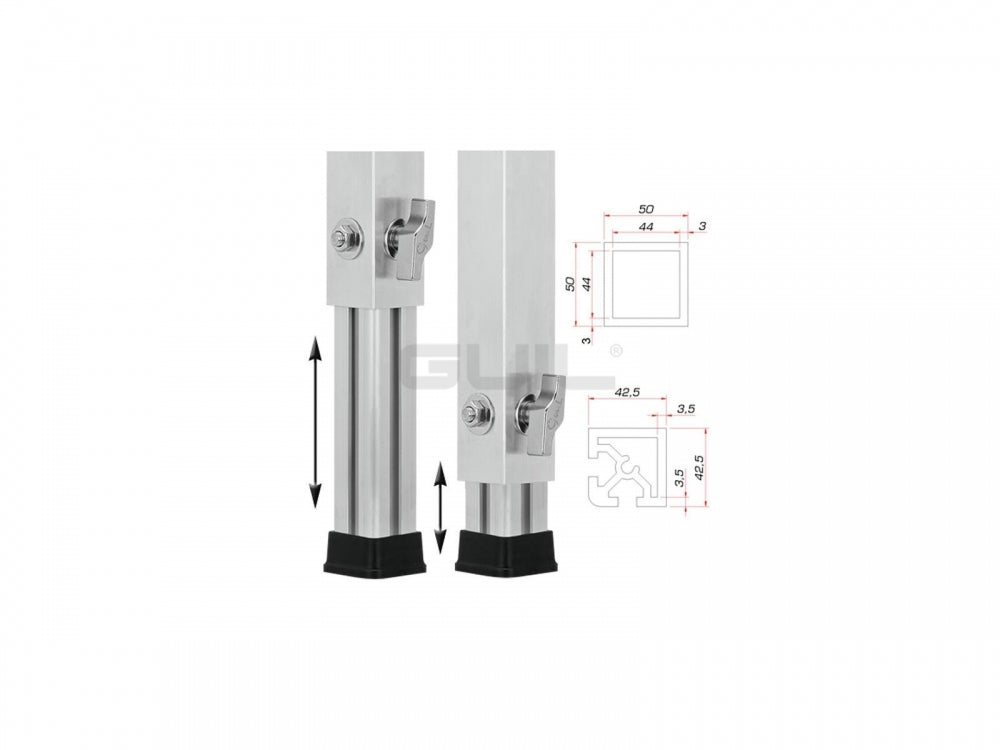 GUIL PTA-440/30-40 Teleskopfuß