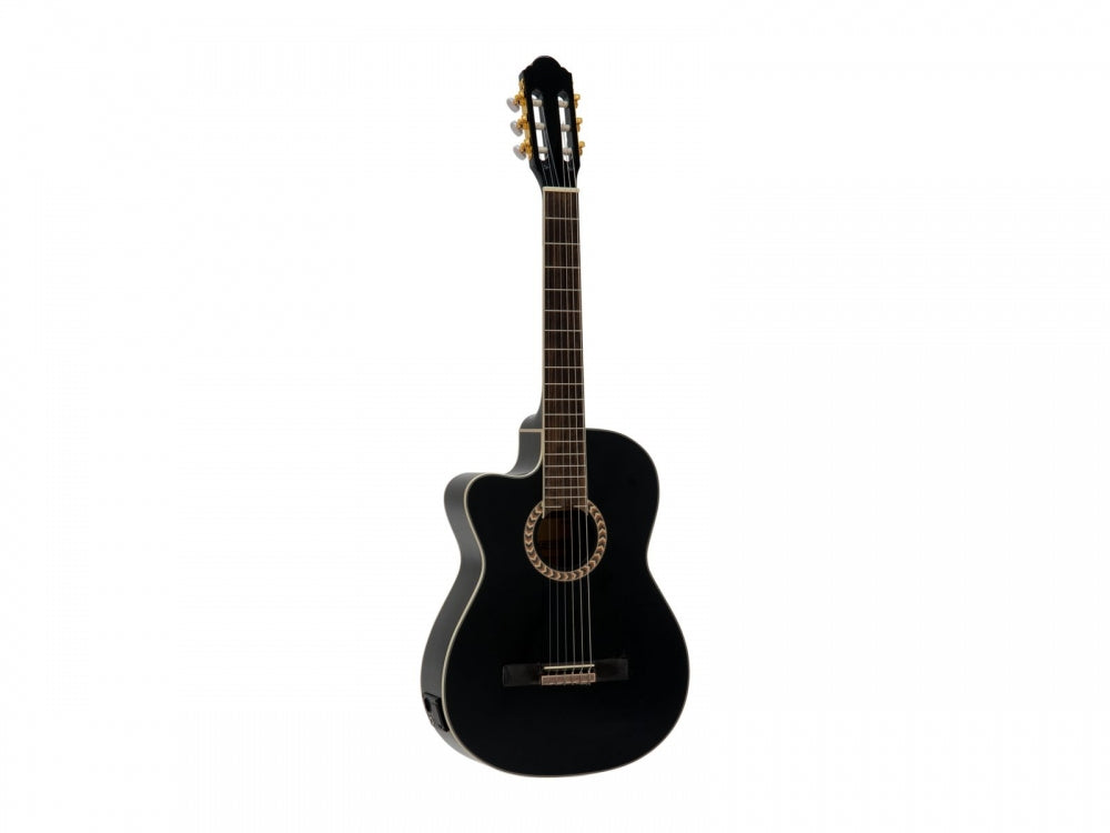 DIMAVERY CN-600L Klassikgitarre,schwarz