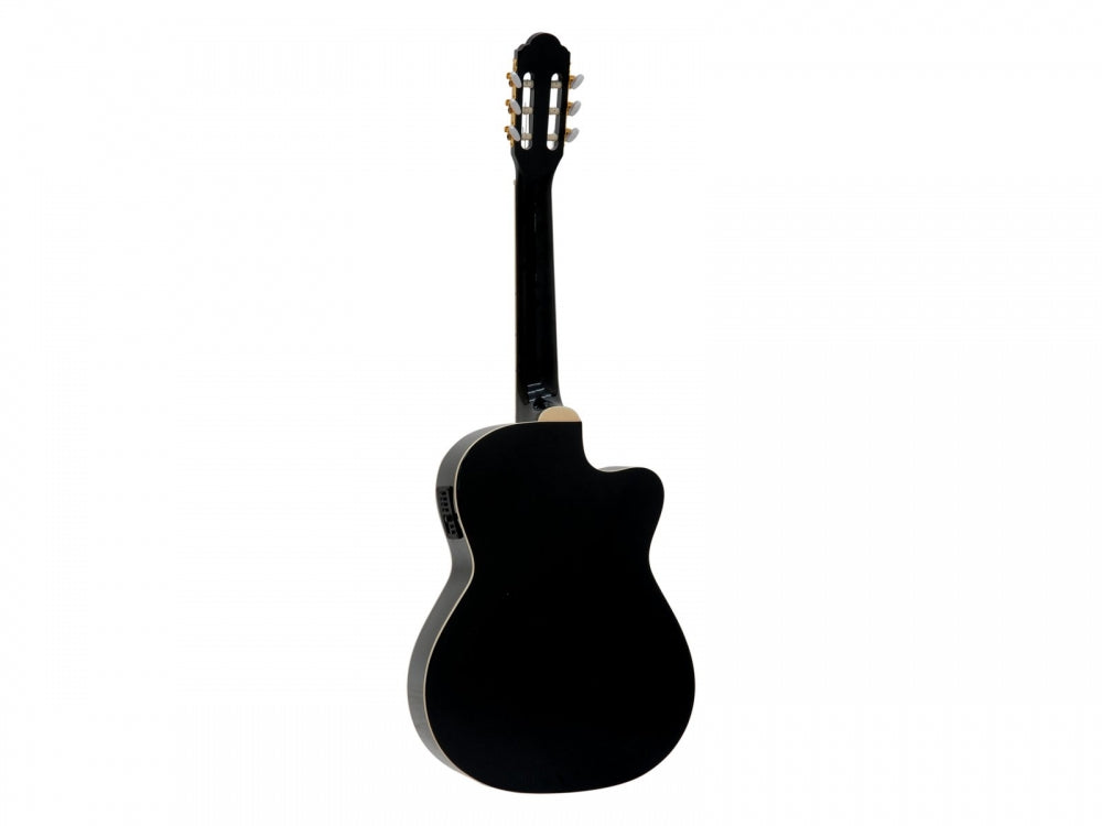 DIMAVERY CN-600L Klassikgitarre,schwarz