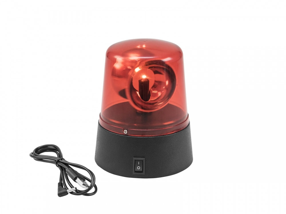 EUROLITE LED Mini-Polizeilicht rot USB/Batterie